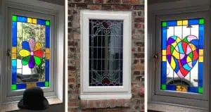 Double Glazed Old Stained Glass Windows For Energy Benefits