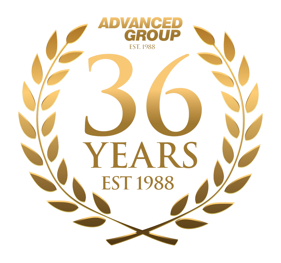 advanced group 36 years badge | The Advanced Group Windows